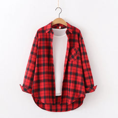 Women's Flannel Plaid Shirts