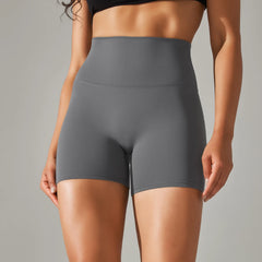 High-Waist Yoga Shorts