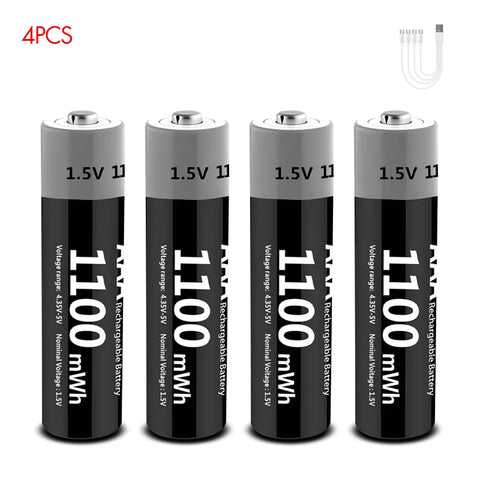 Li-ion AAA/AA Rechargeable Batteries