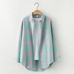 Women's Flannel Plaid Shirts