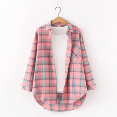 Women's Flannel Plaid Shirts