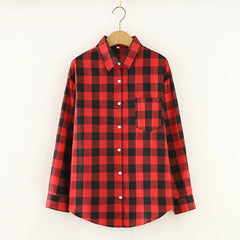 Women's Flannel Plaid Shirts