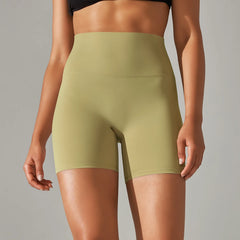 High-Waist Yoga Shorts