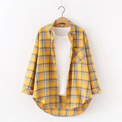 Women's Flannel Plaid Shirts