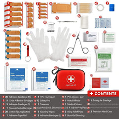 104Pcs First Aid Kits