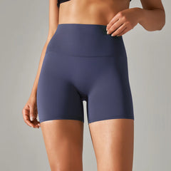 High-Waist Yoga Shorts