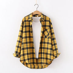 Women's Flannel Plaid Shirts