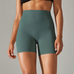 High-Waist Yoga Shorts