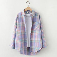 Women's Flannel Plaid Shirts