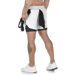 Camo 2-in-1 Running Shorts