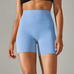 High-Waist Yoga Shorts