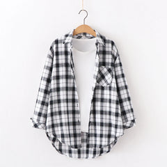 Women's Flannel Plaid Shirts