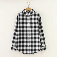 Women's Flannel Plaid Shirts