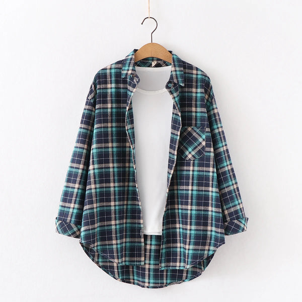 Women's Flannel Plaid Shirts