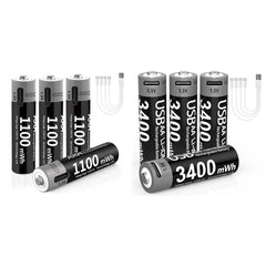 Li-ion AAA/AA Rechargeable Batteries