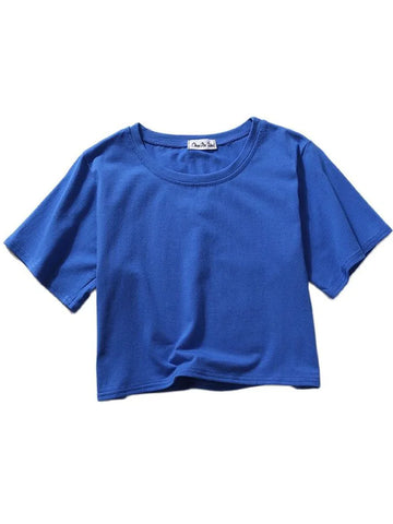 Women's Cotton Crop T-Shirts